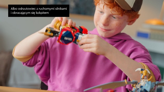 LEGO NINJAGO Wielofunkcyjny ultramech Zane'a, pomysł na prezent